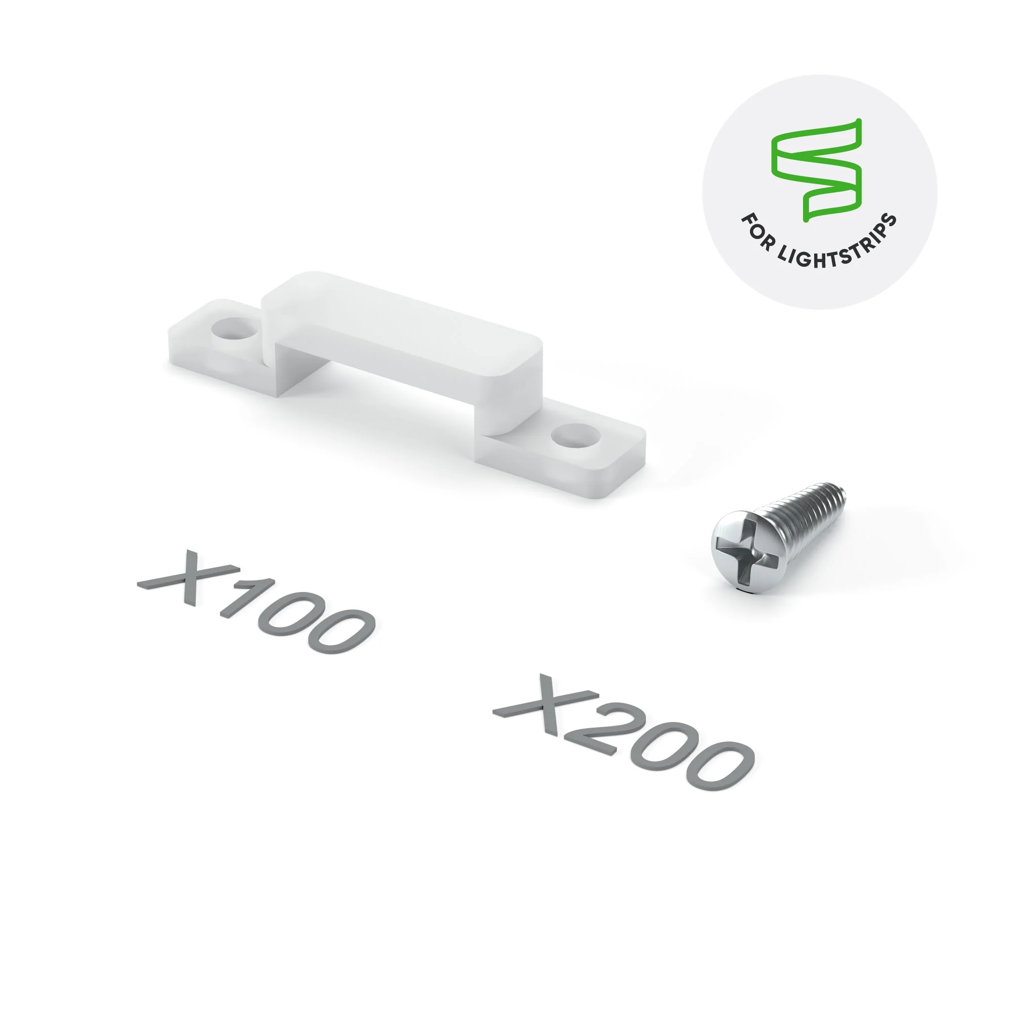 Essentials Lightstrip Screw Mount Kit