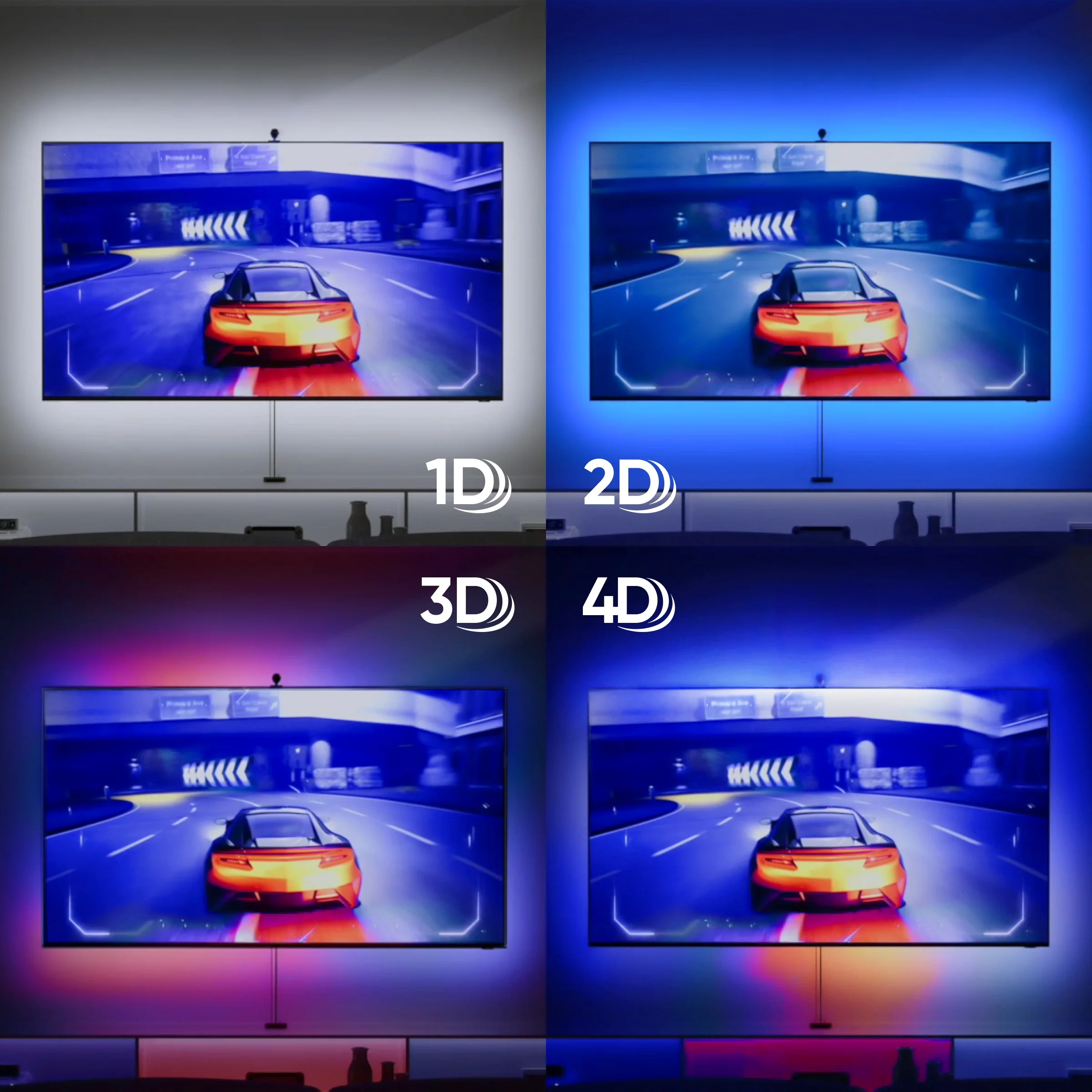 Nanoleaf 4D Screen Mirror + Lightstrip Kit (TVs & Monitors up to 65") - Image 6